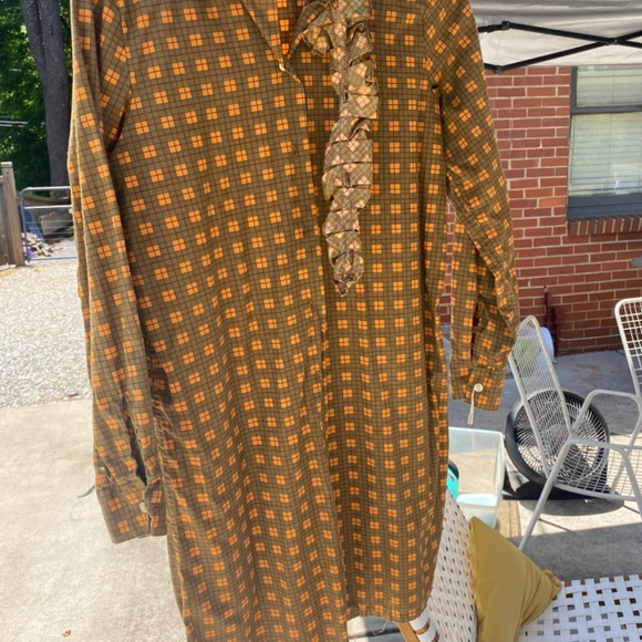 Vintage Permanent Press 60’s Checkered Dress - Picture 5 of 6